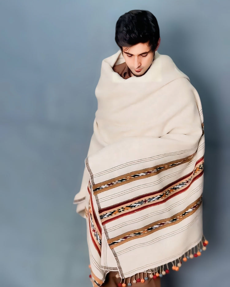 Lambs Woollen Shawls
