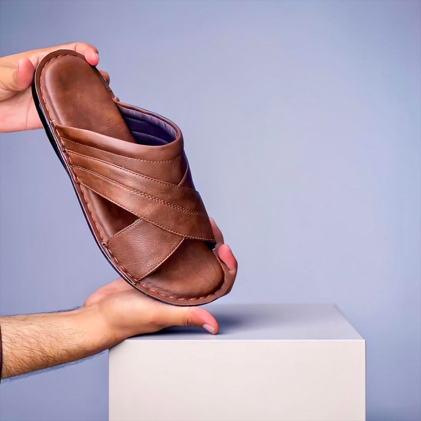 Soft Light-Weight Handmade Slippers (HS-104)